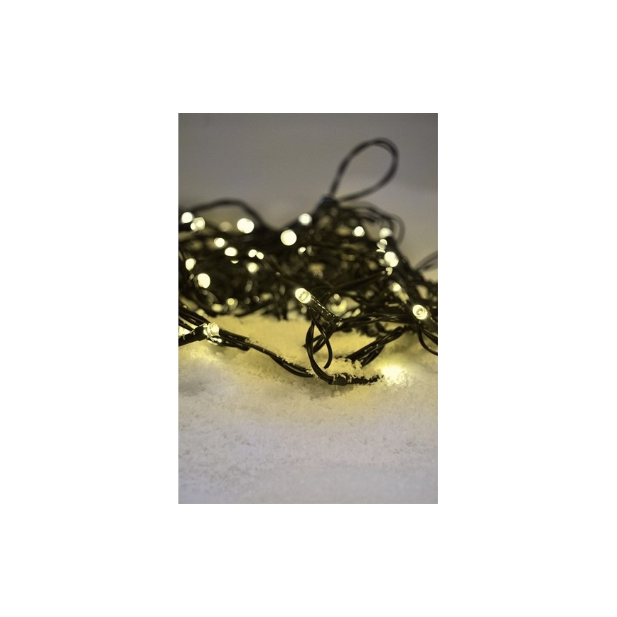 LED Weihnachtskette 300xLED/8 Funktionen 35m IP44 warmweiß