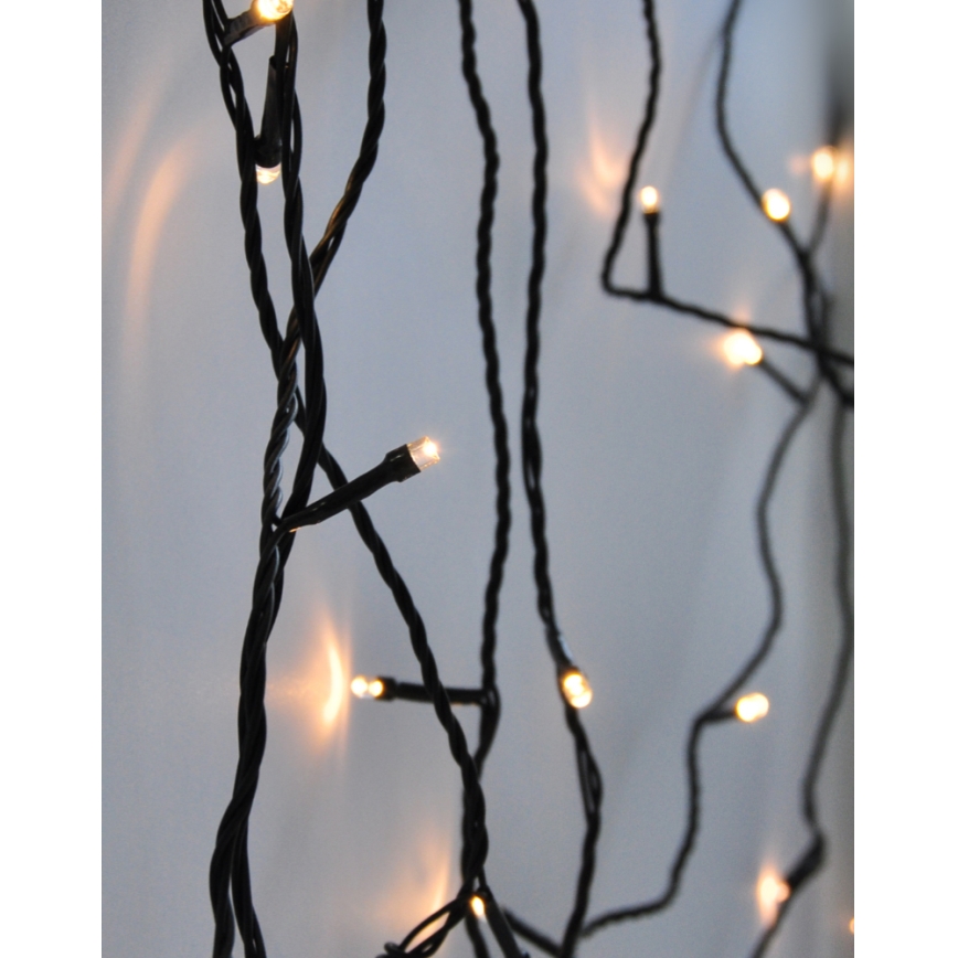 LED Weihnachtskette für Außen 500xLED/230V 50m IP44 warmweiß