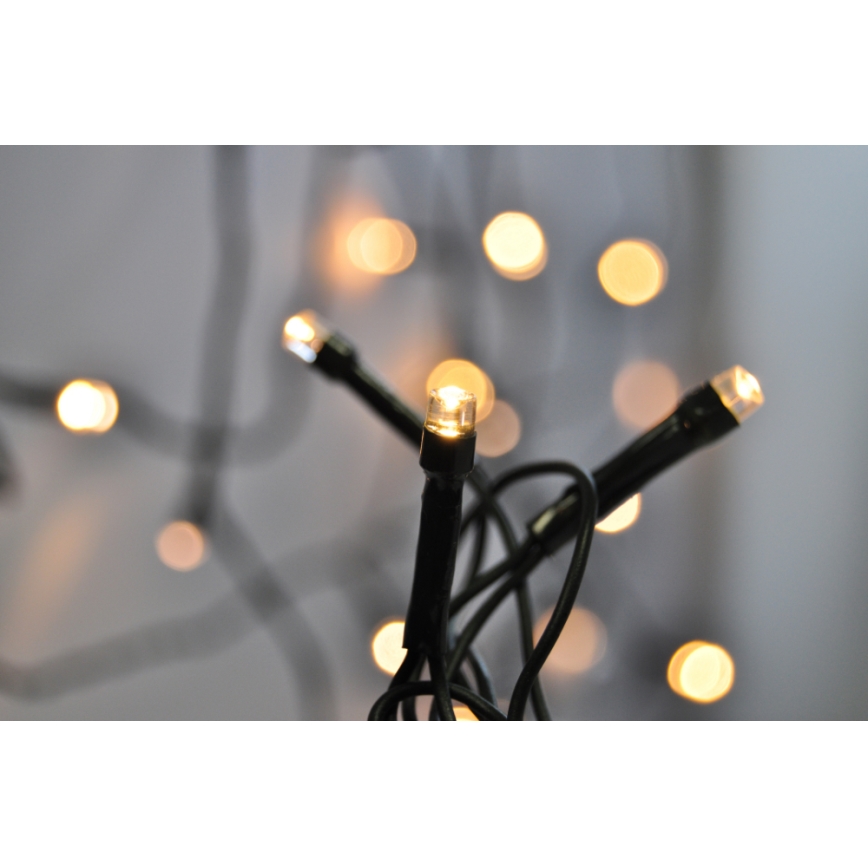 LED Weihnachtskette für Außen 500xLED/230V 50m IP44 warmweiß