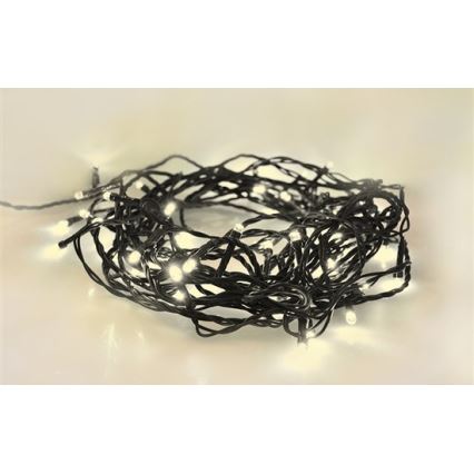 LED Weihnachtskette für Außen 100xLED/230V 10m IP44 warmweiß