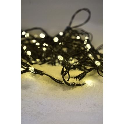 LED Weihnachtskette für Außen 200xLED/230V 20m IP44 warmweiß