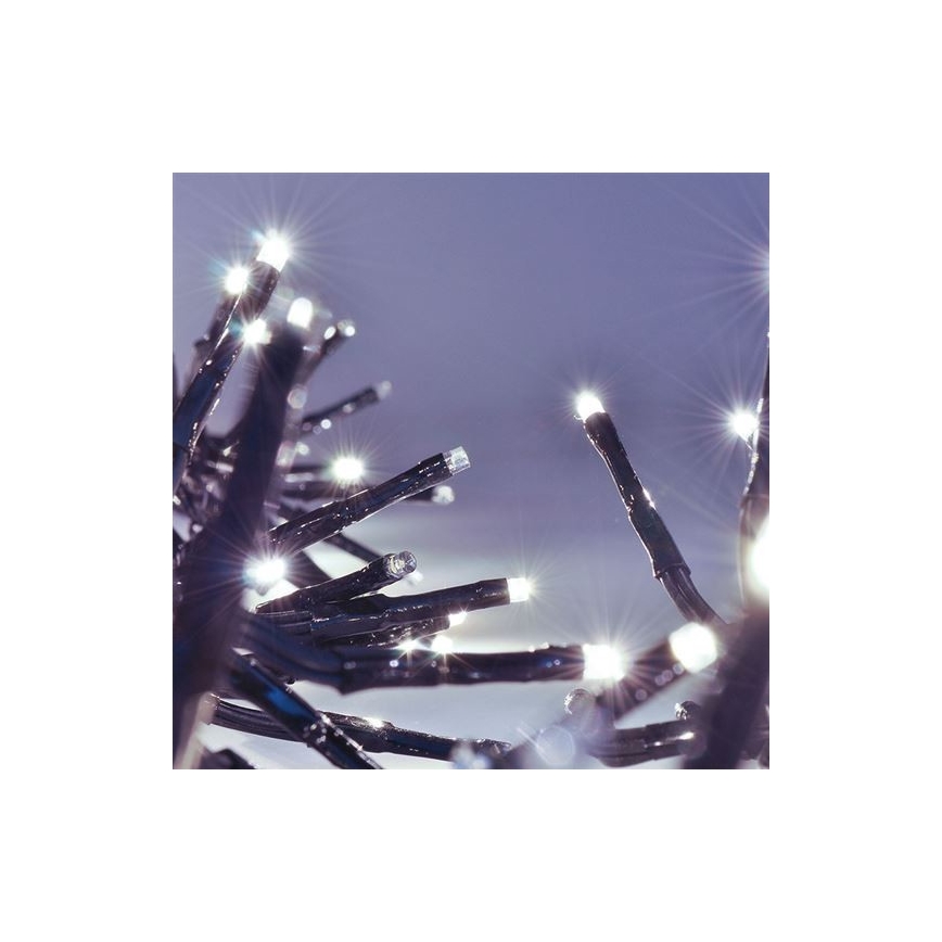 LED Außen-Lichterkette 576xLED/8 Funktionen 8 m IP44 kaltweiß + Fernbedienung