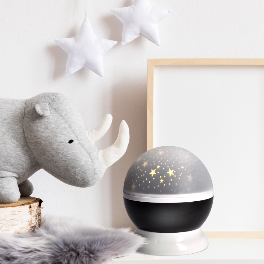 LED Weihnachtsprojektor USB 4xAAA