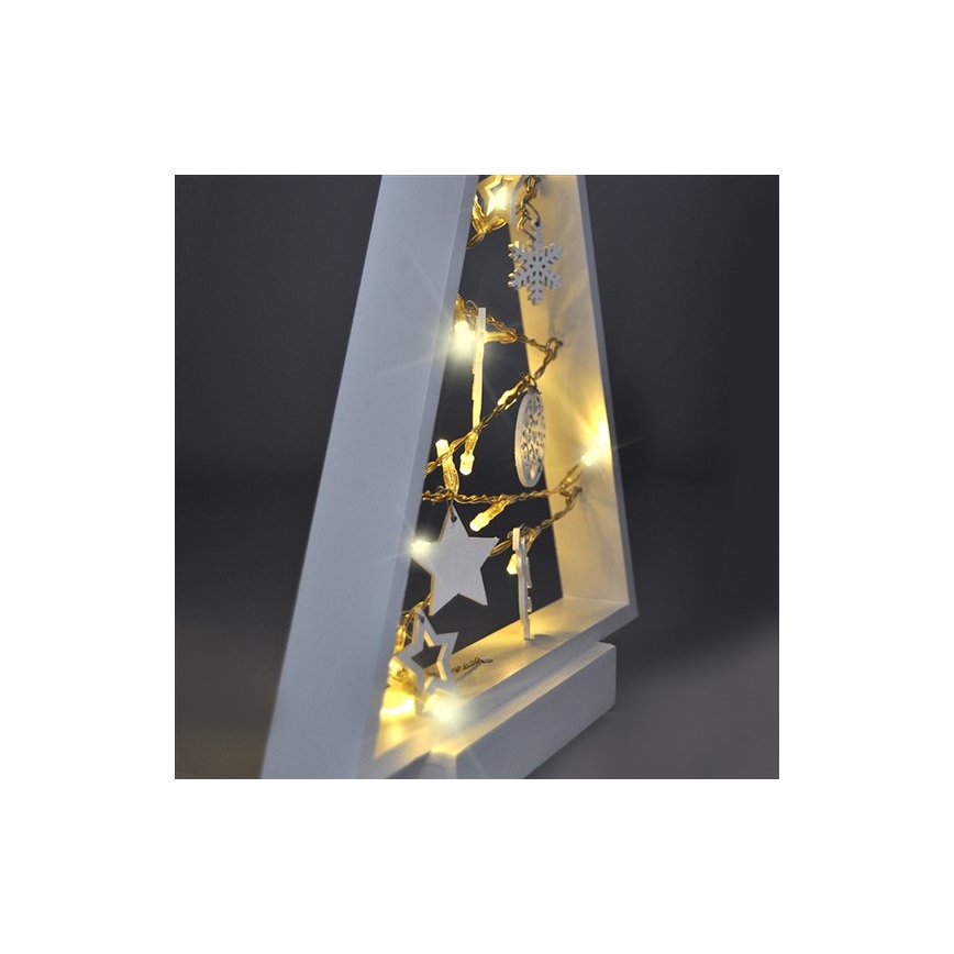 LED Weihnachtsdekoration 15xLED/2xAA