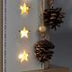 LED Weihnachtsdekoration 10xLED/2xAA Baum