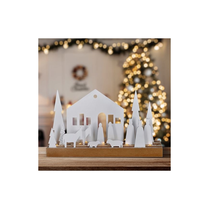 LED-Weihnachtsdekoration LED/2xAAA Fichte