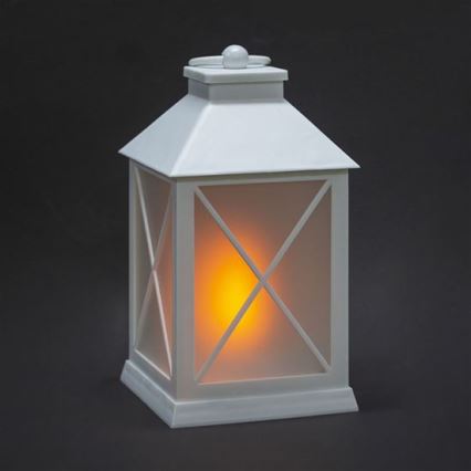 LED-Weihnachtslaterne LED/2xAA warmweiß