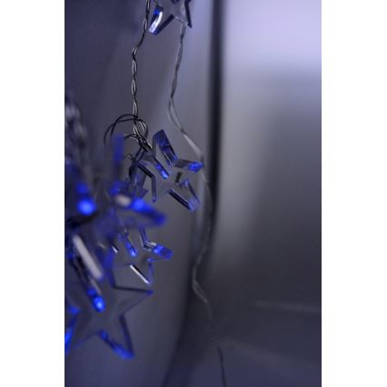 LED-Lichterkette 10xLED/2xAA 2,5m blau