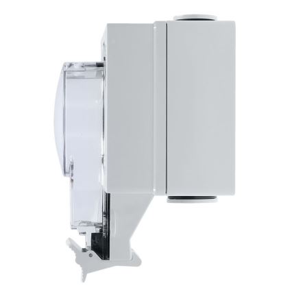 IP66-Doppelsteckdose für feuchte Umgebungen 230V/16A – wasser- und staubdicht