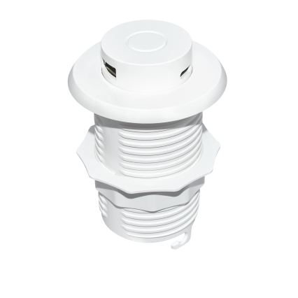 USB-Einbau-Ladegerät  USB A+C weiß