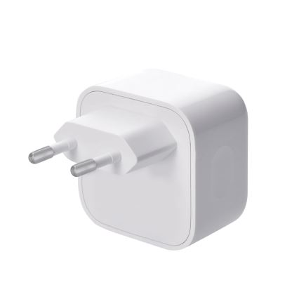 Schnellladeadapter 2xUSB-C 36W weiß