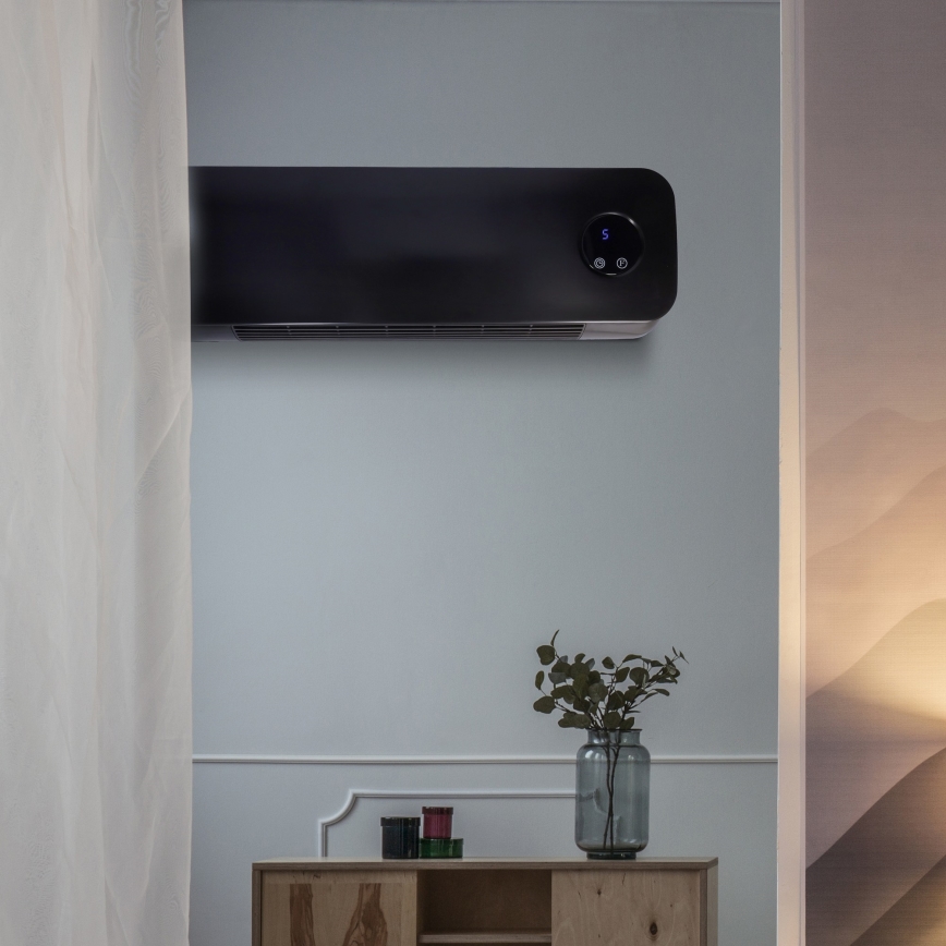 Keramisches Heizgerät für Badezimmer 1000/2000W/230V IP22 + Fernbedienung