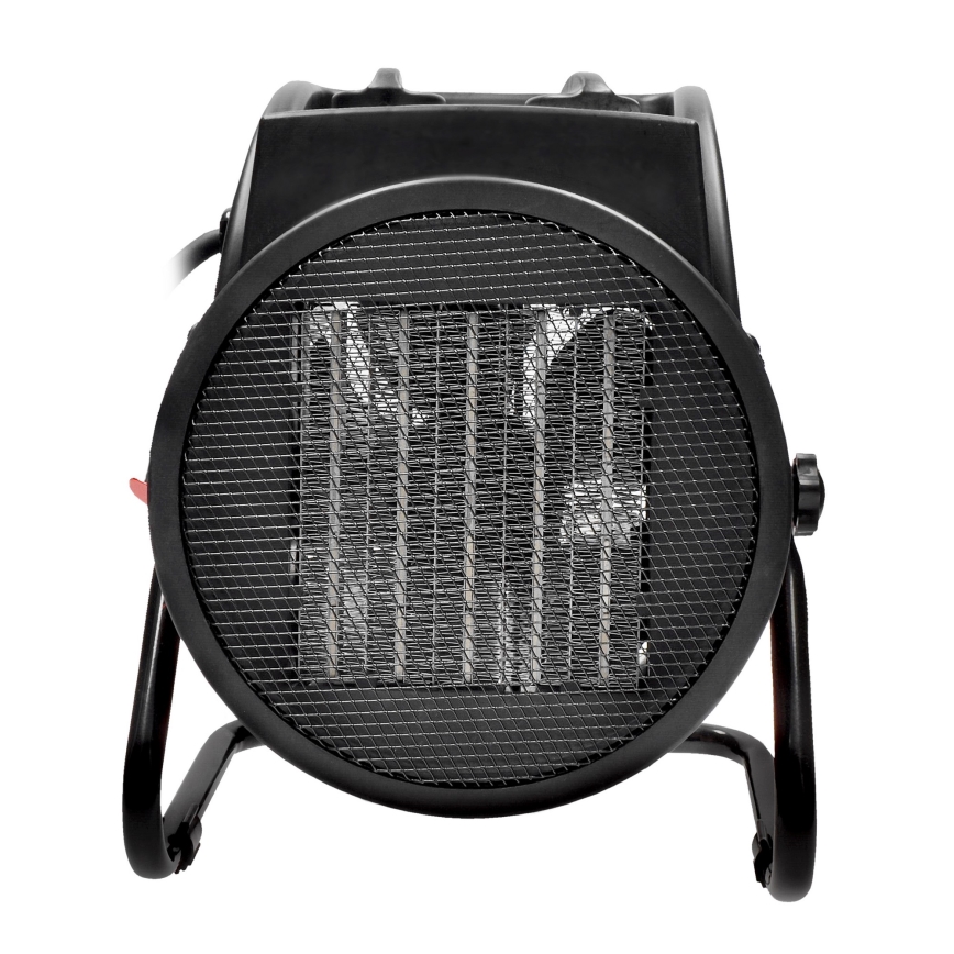 Standventilator mit keramischem Heizelement 3000W/230V schwarz