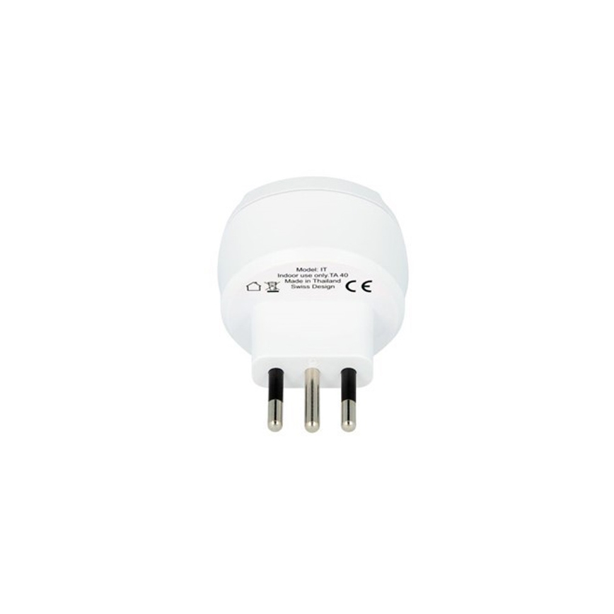 Reiseadapter für Italien 230V