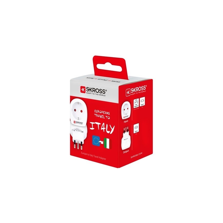 Reiseadapter für Italien 230V