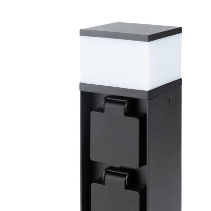 Außenleuchte mit 2 Fassungen 1xG9/11W/230V IP44 schwarz