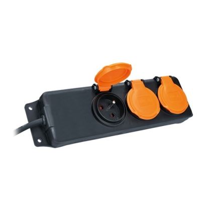 Verlängerungskabel 3z 5m IP44