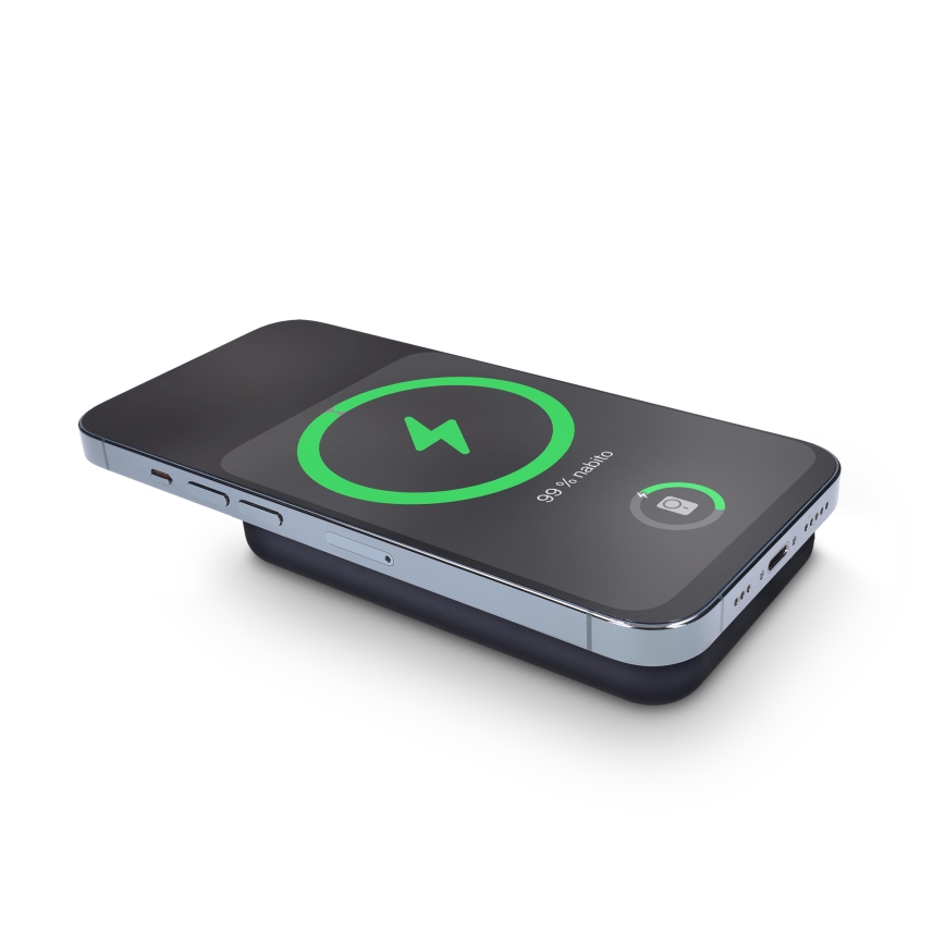 Powerbank 5000 mAh Magsafe schwarz