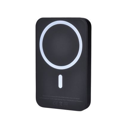 Powerbank 5000 mAh Magsafe schwarz