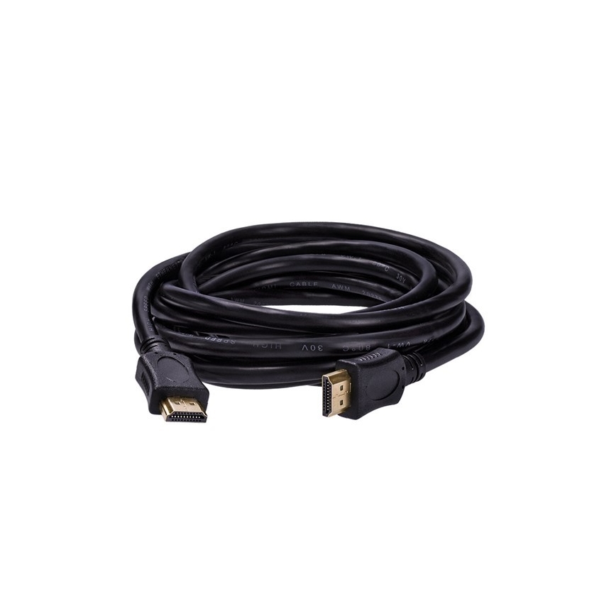 HDMI Kabel mit Ethernet, HDMI 2.0 A Anschluss 3m