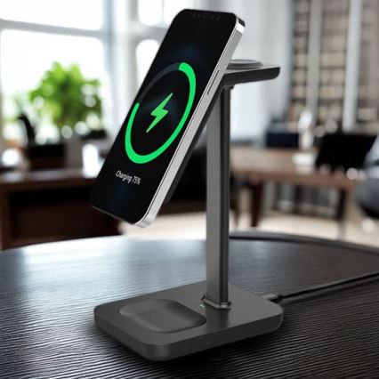 Kabelloses 3-in-1-Ladegerät für den Schreibtisch 23W