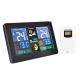 Solight TE81 - Wetterstation mit LCD-Bildschirm USB-Aufladung, schwarz
