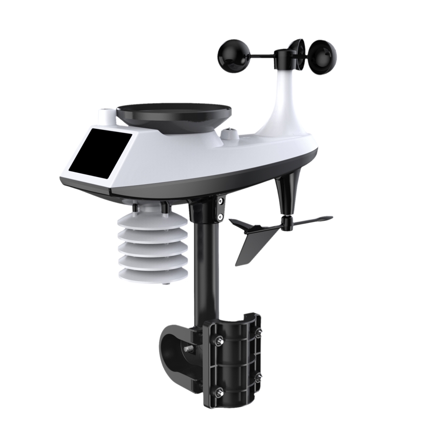 Professionelle Wetterstation mit LCD-Display 5V/2xAA + 3xAA + 2xAA Wi-Fi Tuya