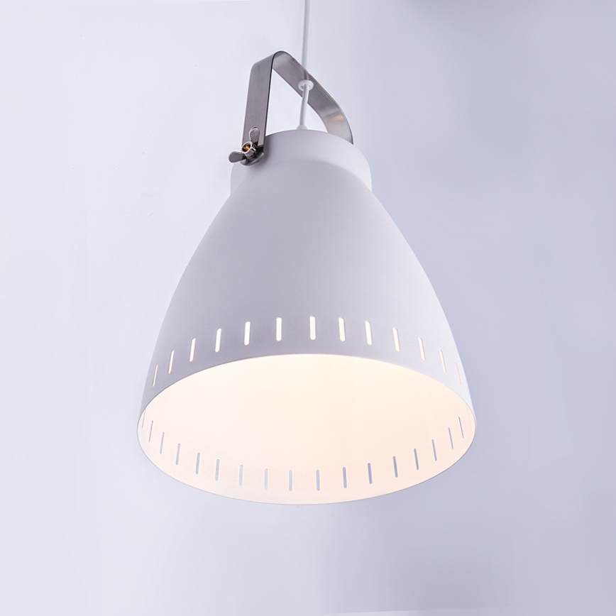 Kronleuchter 1xE27/60W/230V weiß 26,5cm