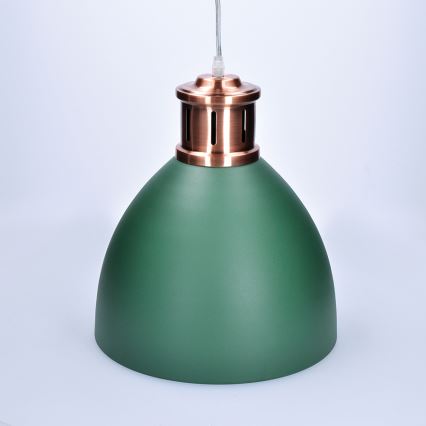 Kronleuchter 1xE27/60W/230V grün 30cm