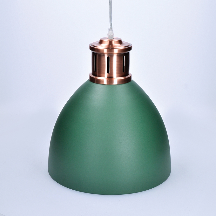 Kronleuchter 1xE27/60W/230V grün 30cm