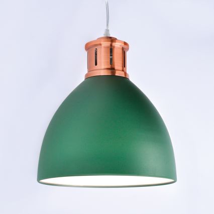 Kronleuchter 1xE27/60W/230V grün 30cm