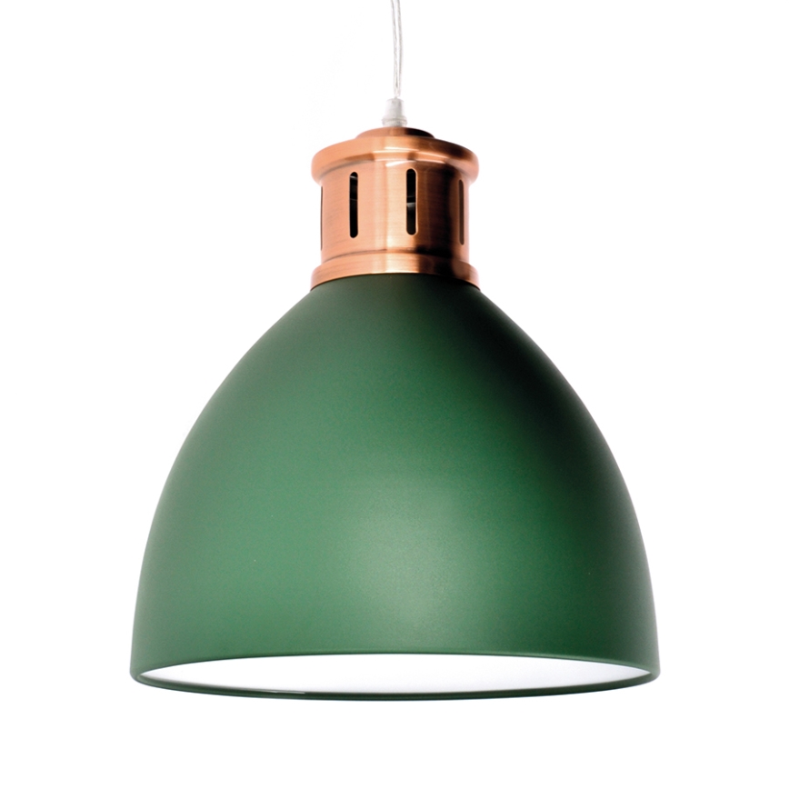Kronleuchter 1xE27/60W/230V grün 30cm