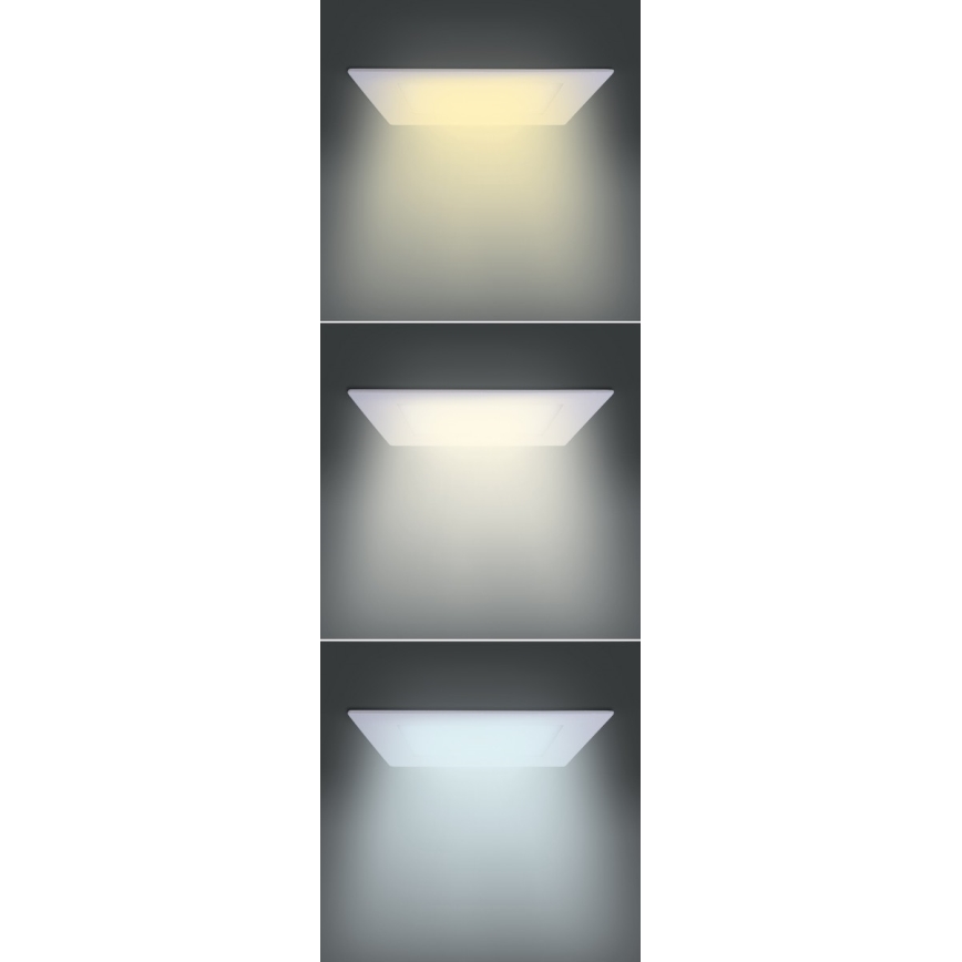 LED Panel LED/12W/230V 3000/4000/6000K 17x17 cm weiß