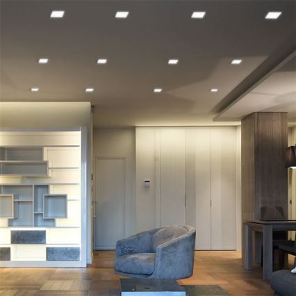 LED-Panel LED/18W/230V 3000/4000/6000K 22,5x22,5 cm weiß
