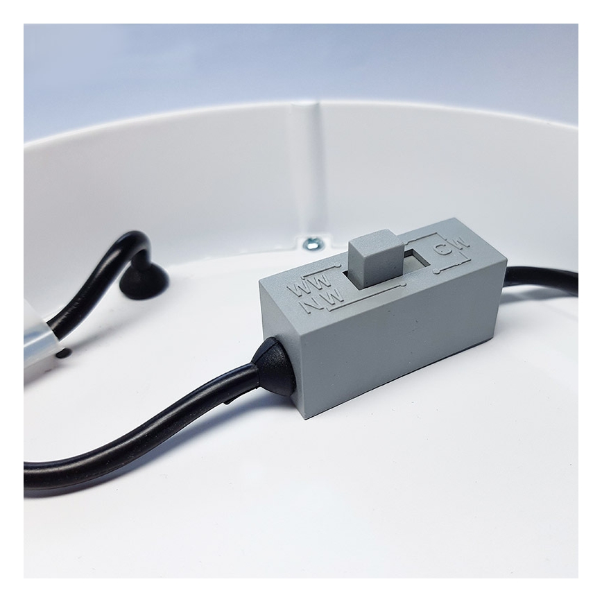 LED Deckenleuchte LED/12W/230V 3000/4000/6000K 17x17 cm weiß