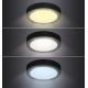 LED-Deckenleuchte LED/24W/230V 3000/4000/6000K schwarz rund