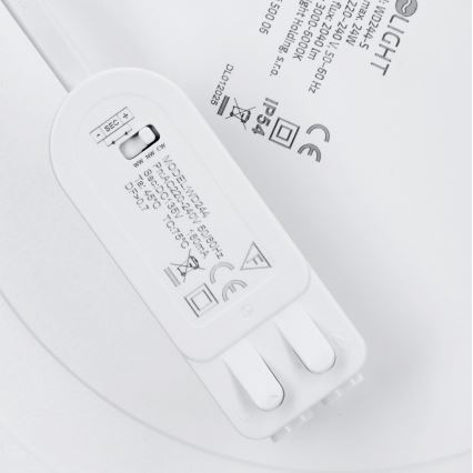 LED Aufbau-/Einbau-Panel 2-in-1 24 W / 230 V 3000/4000/6000 K Ø 30 cm IP54 weiß