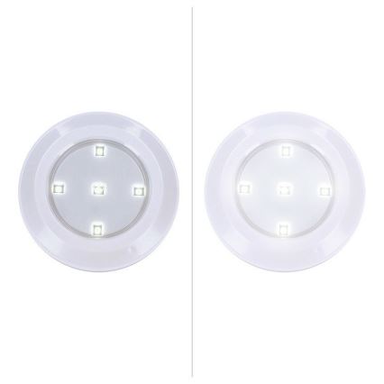 SET 3x LED dimmbare Deckenleuchte mit Fernbedienung LED/3xAAA