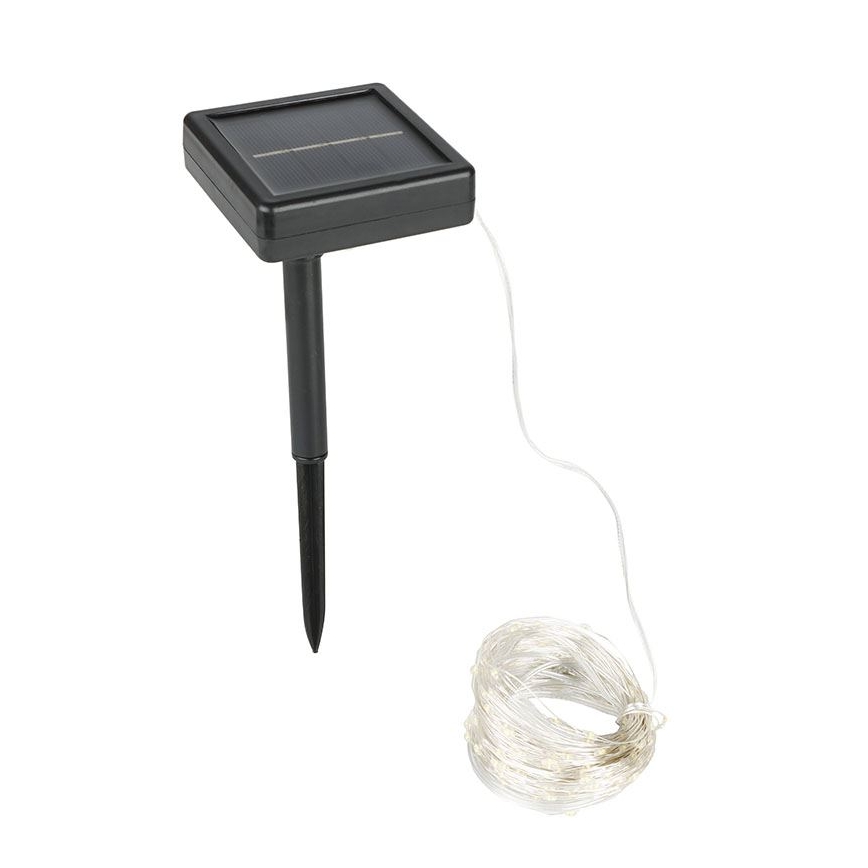 LED Solar-Dekorations-Lichterkette LED/3,7V 800 mAh 22 m