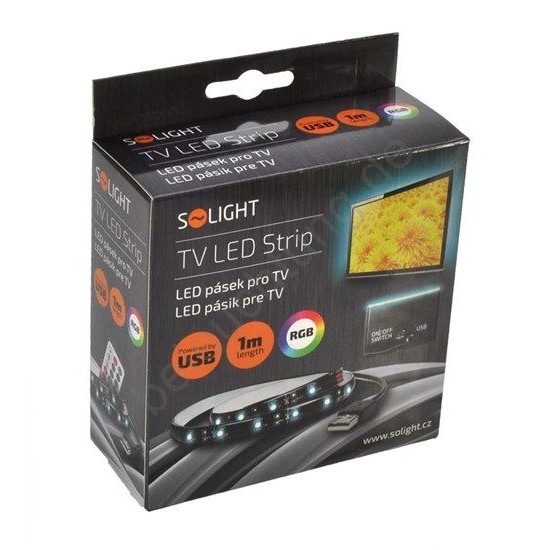 Solight WM504 - SET 2x LED RGB Streifen für TV mit ...