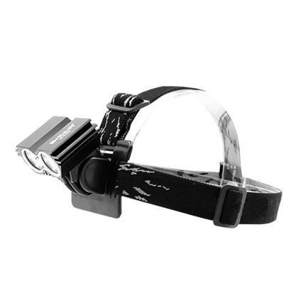 LED Wiederaufladbare Zyklo-und Stirlampe 2xCree XML-T6 1100lm