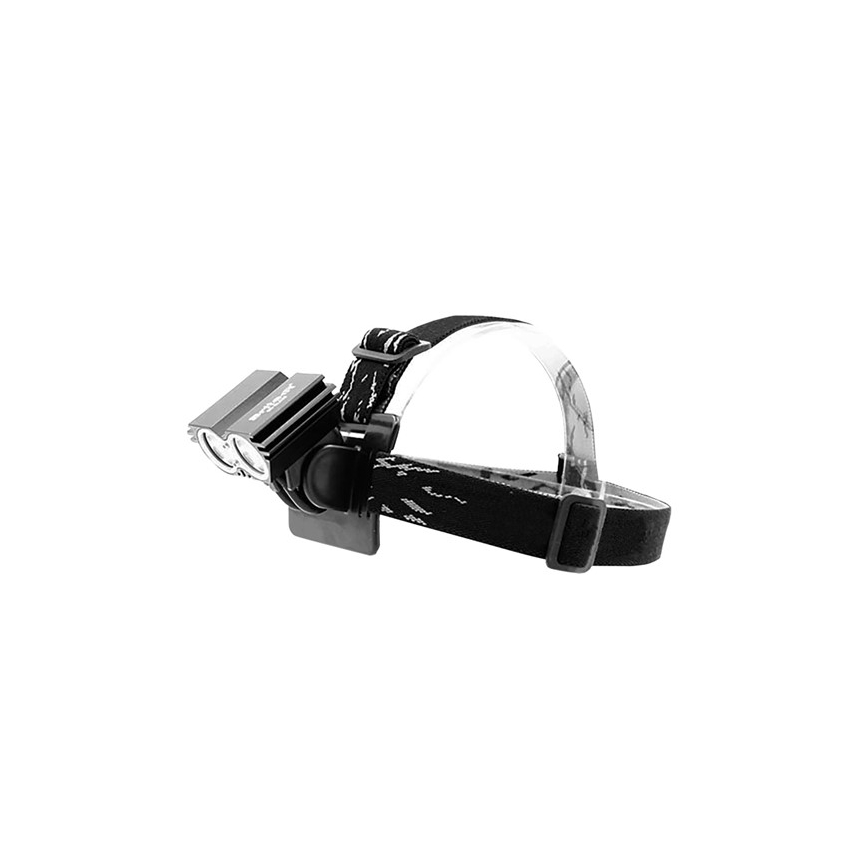 LED Wiederaufladbare Zyklo-und Stirlampe 2xCree XML-T6 1100lm