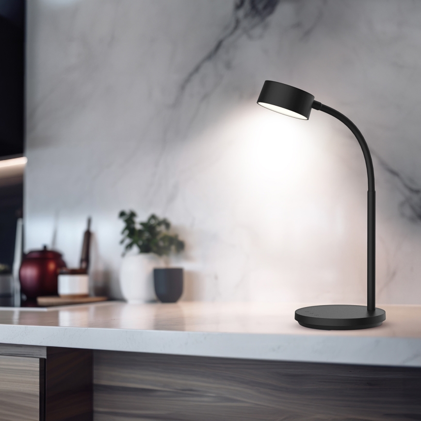 Dimmbare LED-Tischleuchte mit Touch-Funktion LED/4,5W/5V 3000/4000/6500K schwarz