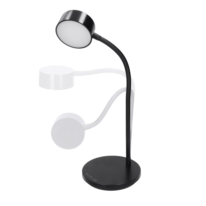 Dimmbare LED-Tischleuchte mit Touch-Funktion LED/4,5W/5V 3000/4000/6500K schwarz