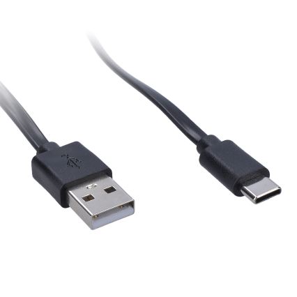 LED Dimmbar flexible aufladbar Tischleuchte mit Klemme LED/2W/1800 mAh 3000/4000/6500K schwarz