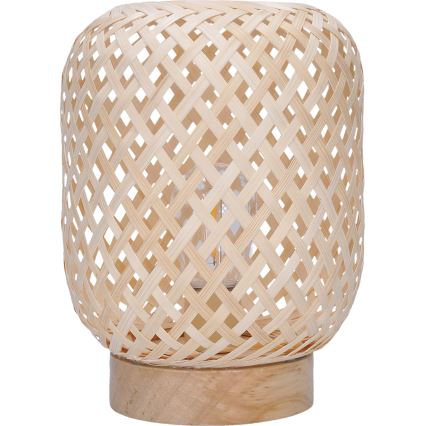 Dekorative LED-Tischleuchte BOHO LED/2xAAA Rattan
