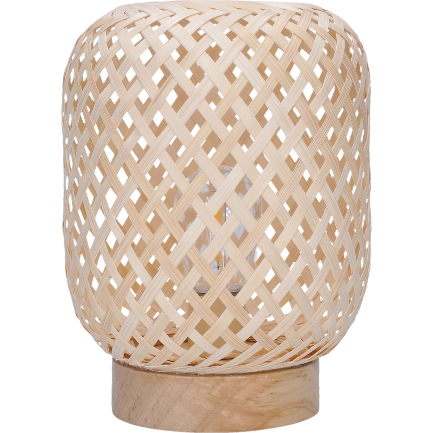 Dekorative LED-Tischleuchte BOHO LED/2xAAA Rattan