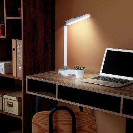 Dimmbare LED-Tischleuchte mit Touch-Funktion und Nachtbeleuchtung LED/10W/5V 3000/4000/5000K weiß