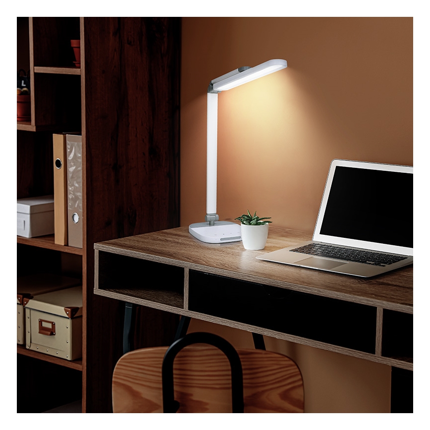 Dimmbare LED-Tischleuchte mit Touch-Funktion und Nachtbeleuchtung LED/10W/5V 3000/4000/5000K weiß
