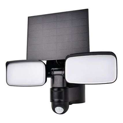 LED Solarstrahler mit Sensor LED/9W/3,7V 3600 mAh IP54